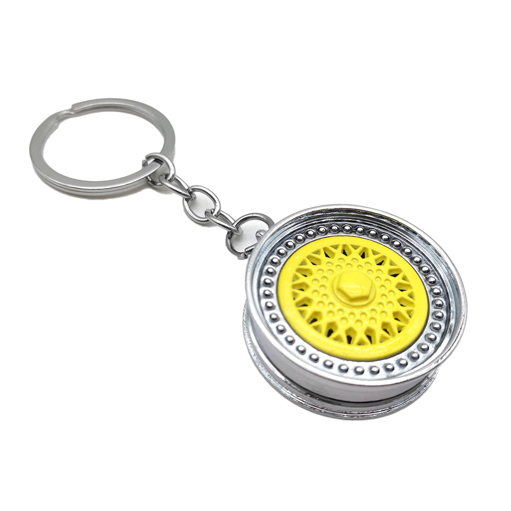 Creative Car Wheel Keychain Keyring Keyfob Netby