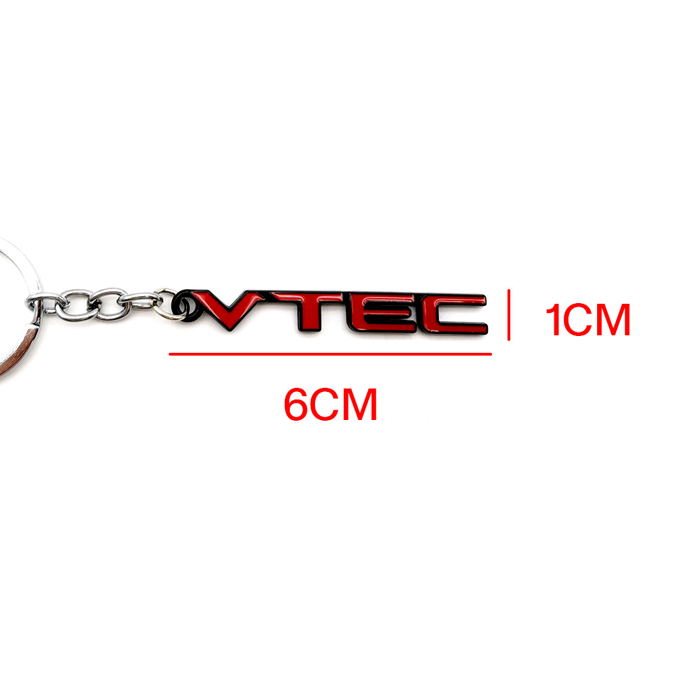 Metal Honda VTEC Car Keychain Keyring Keyfob Netby
