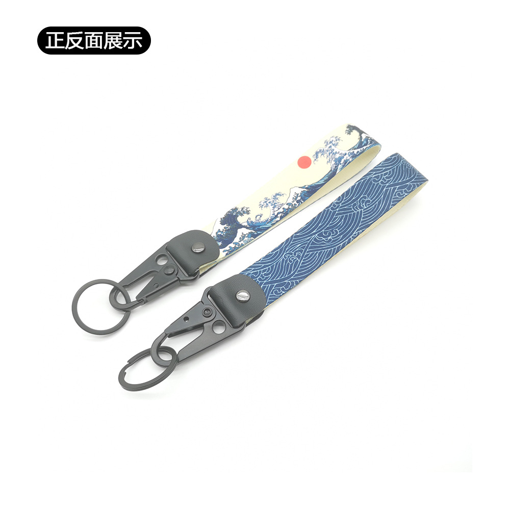 Motorbike Keyring Keychain Keyfob Eagle Buckle Wrist Strap Netby