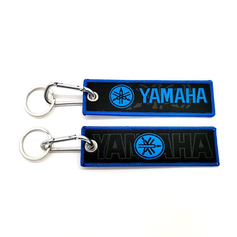 Motorbike Logo Emblem Badge Cloth Keyring Keychain Keyfob Netby