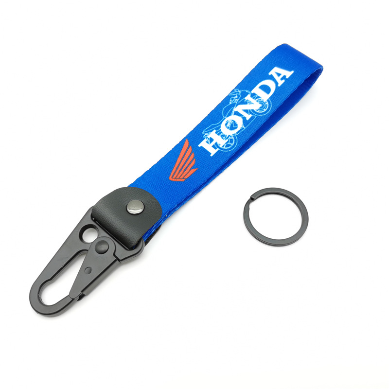 Motorbike Logo Emblem Bagde Eagle Buckle Wrist Strap Keychain Keyring Netby