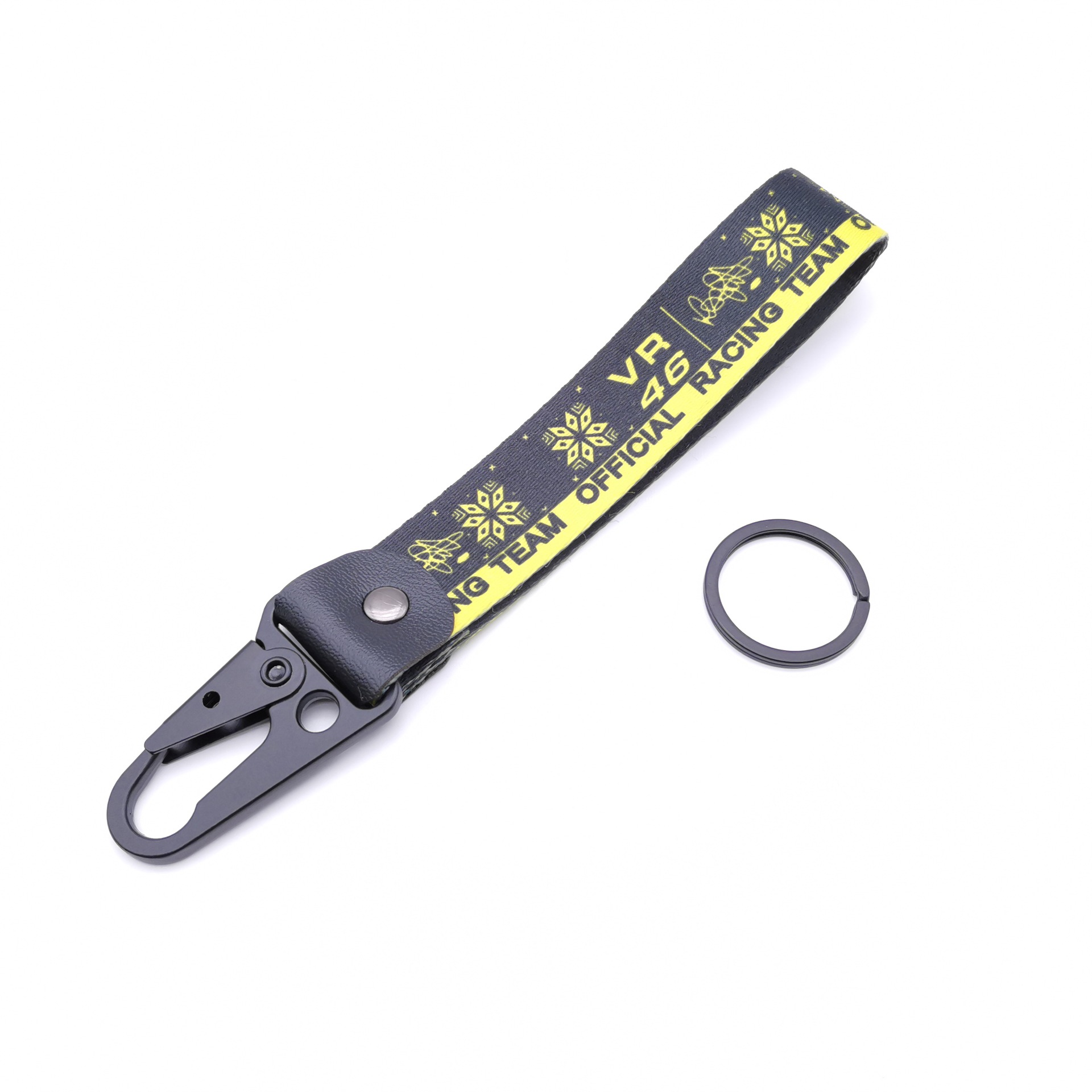 Motorbike Logo Emblem Bagde Eagle Buckle Wrist Strap Keychain Keyring Netby