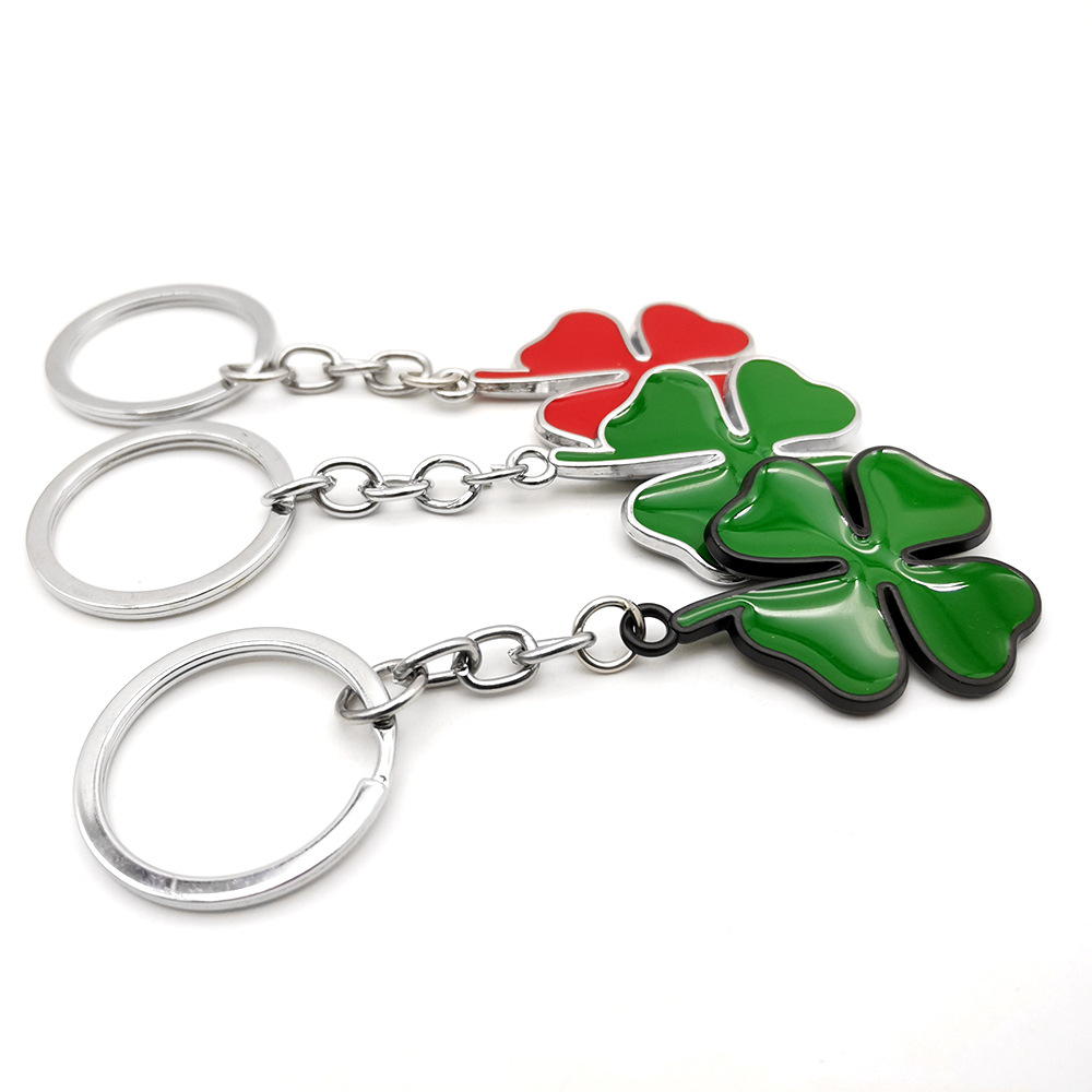 Metal Clover Keychain Keyring Keyfob for Alfa Romeo Netby