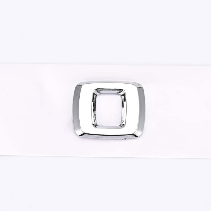 ABS Plastic 1 2 3 4 5 6 8 0 C D E G I K L M R S Letter Car Sticker for Mercedes Benz Trunk Tail Netby