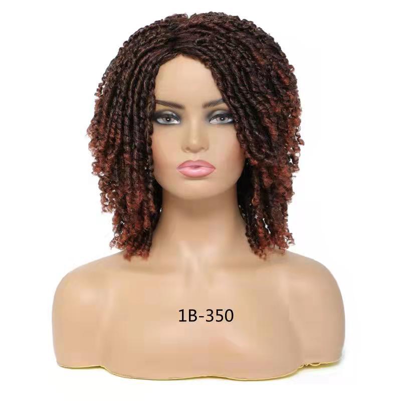 6 inches Short Synthetic Fiber Dreadlock Wig Netby