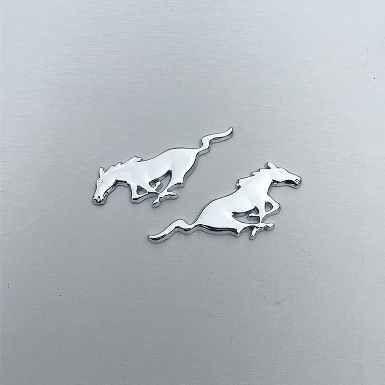 Metal Mustang Car Emblem Badge Netby