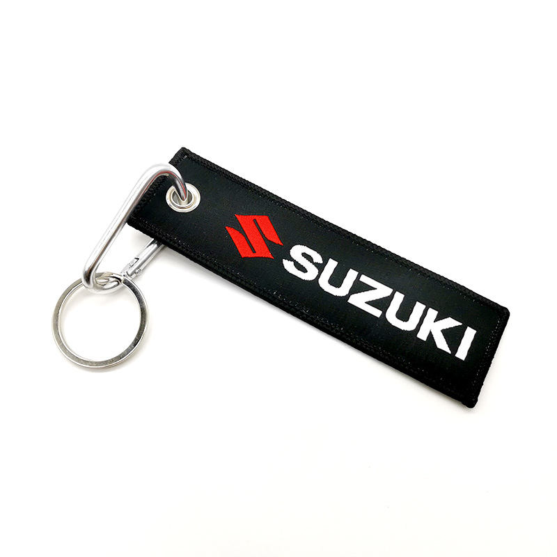 Motorbike Logo Emblem Badge Cloth Keyring Keychain Keyfob Netby