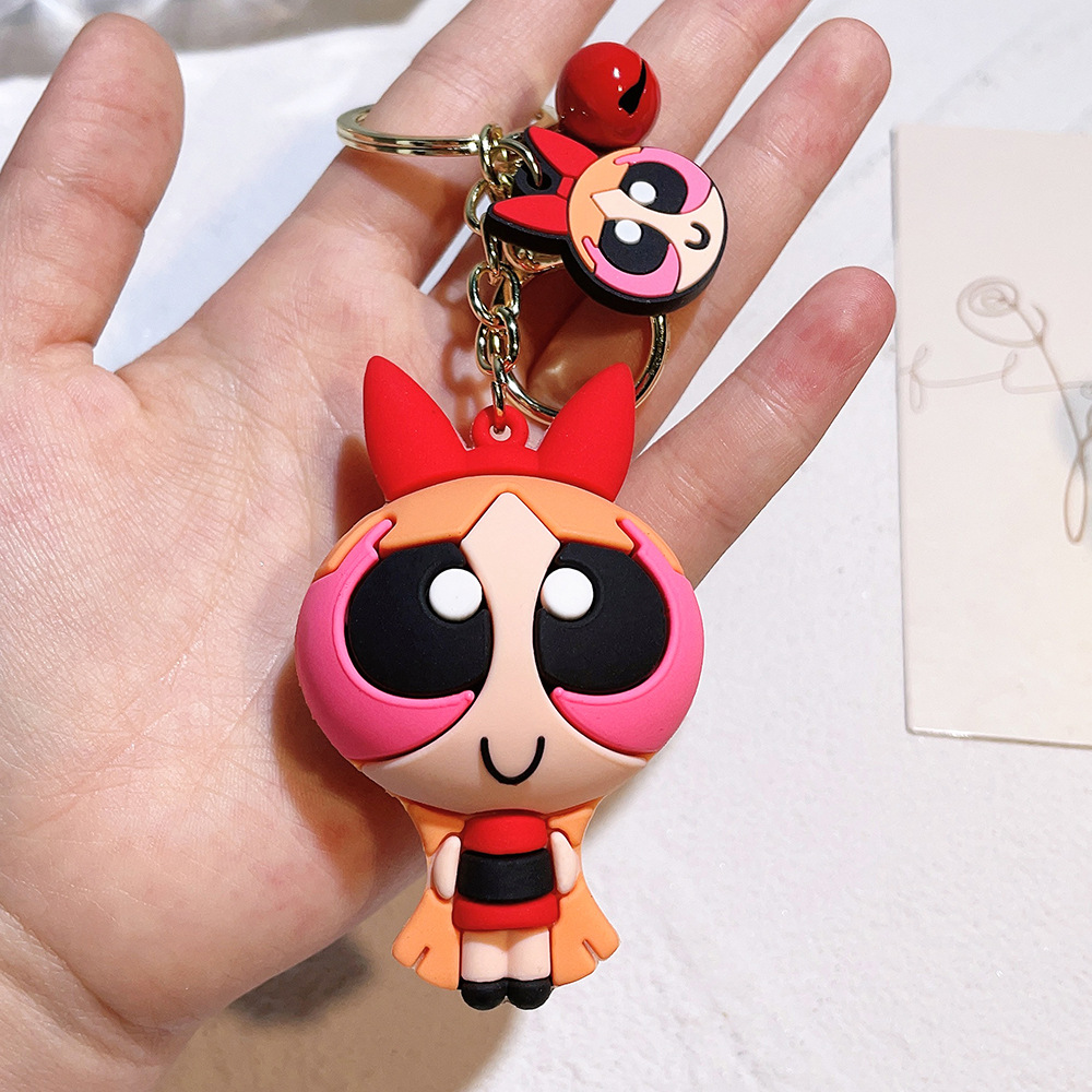 Animation The Powerpuff Girls Keychain Keyring Netby