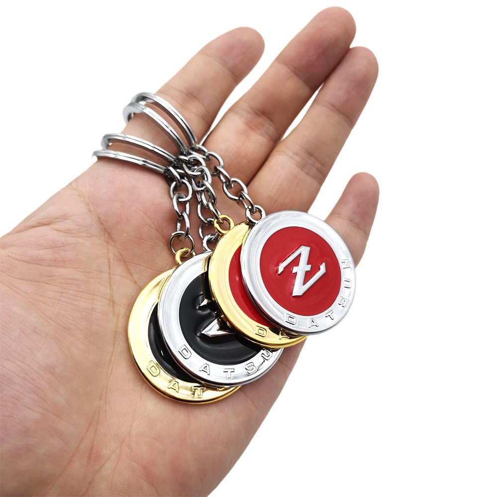 Metal Car Keyring Keyfob Keychain for Nissan DATSUN Z Netby