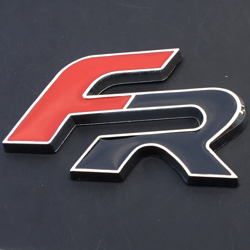 Metal SEAT FR Car Emblem Badge Grille Netby