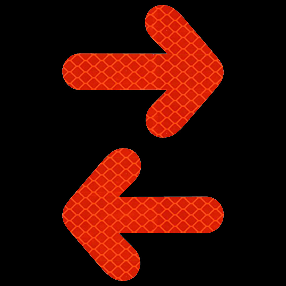 Reflective Arrow Pattern Car Sticker Netby