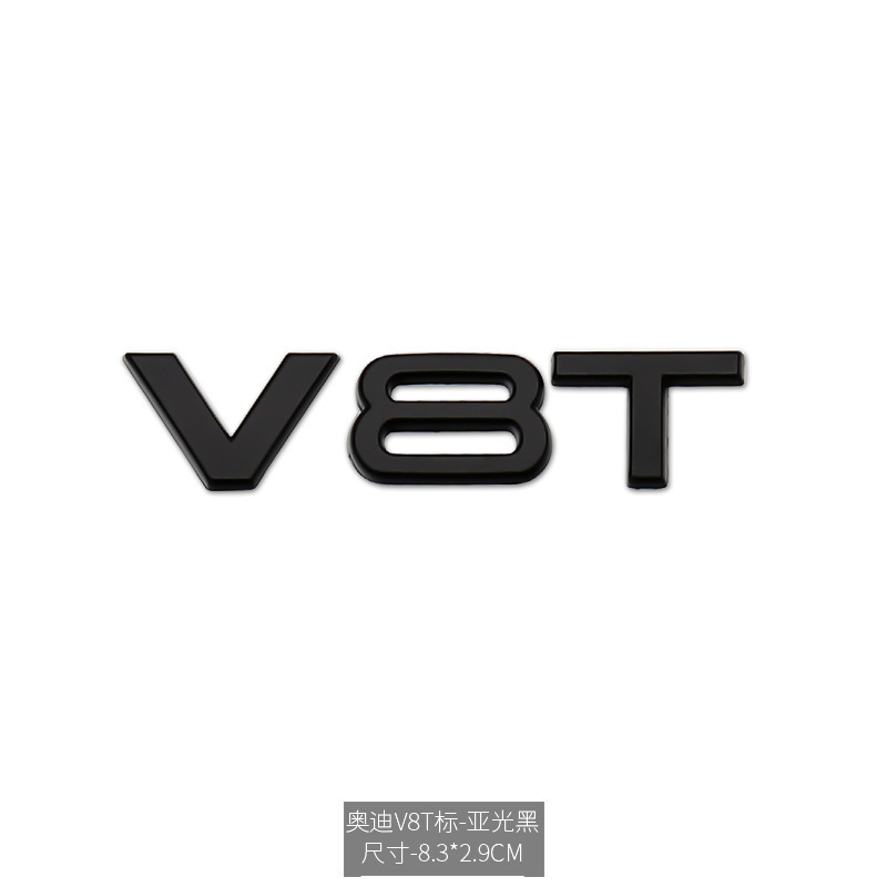 Car Badge Emblem for Audi RS3 RS4 RS5 RS6 RS7 S3 S4 S5 S6 S7 S8 Netby 