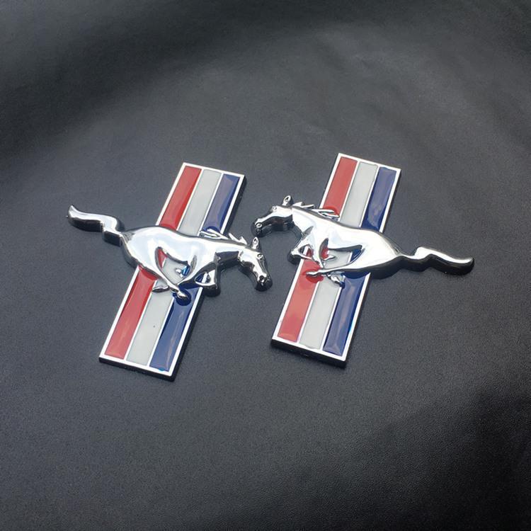 Metal Mustang Car Emblem Badge Netby