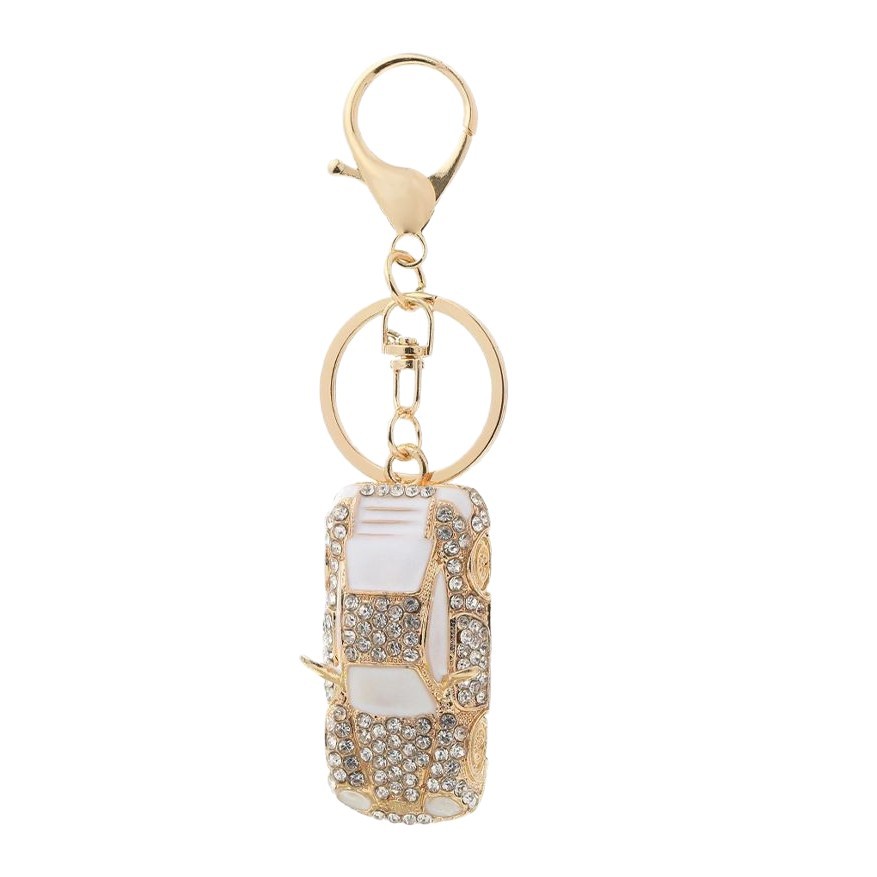 Rhinestone Car Model Keychain Keyring Netby