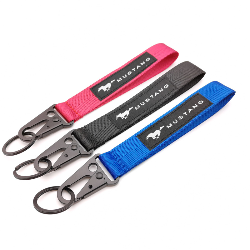 Eagle Buckle Wrist Strap Car Keychain Keyring Keyfob for Jeep Dodge Chevrolet GMC TESLA Ford Mustang Cadillac Nissan Netby