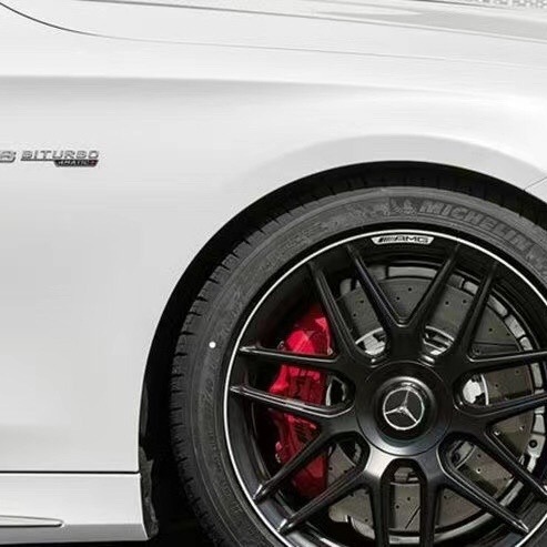 V8 BITURBO 4 MATIC Side Emblem Badge for Mercedes Benz Netby
