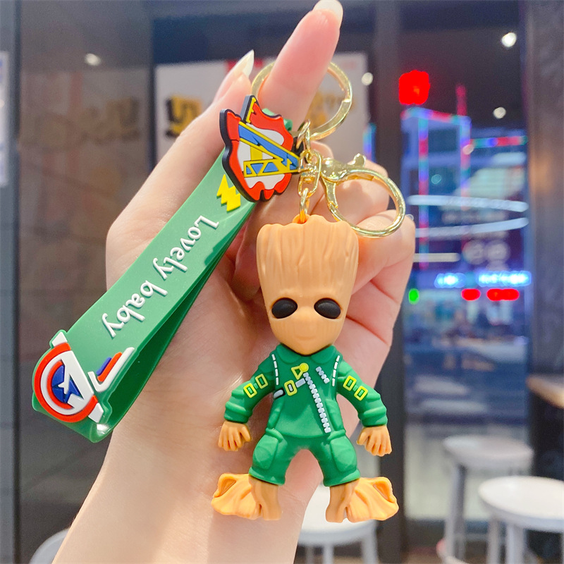 Movie Avengers Guardians of the Galaxy Keychain  Keyring Netby