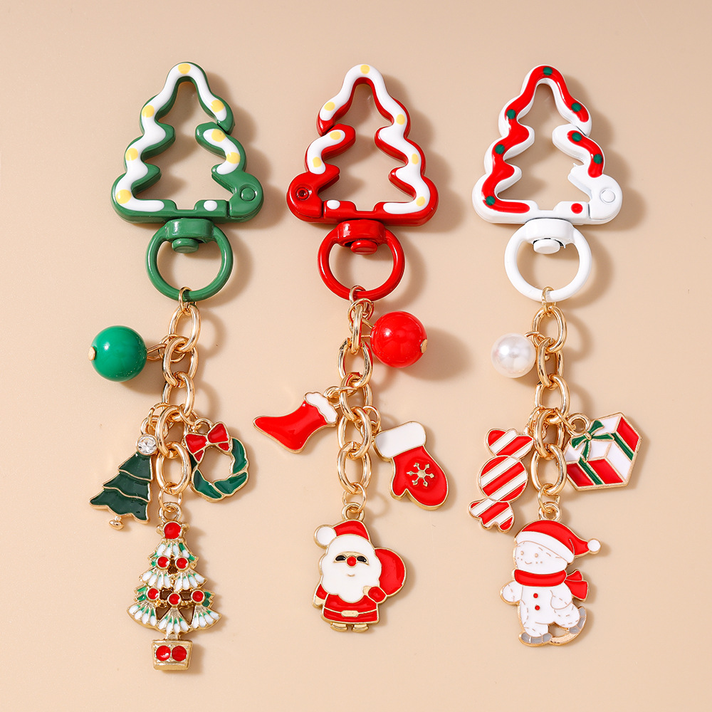 Tree Festival Christmas Keychain Keyring Netby