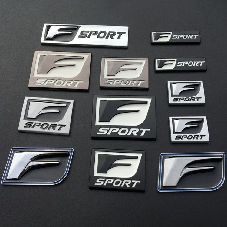 Metal LEXUS F SPORT Car Emblem Badge Netby