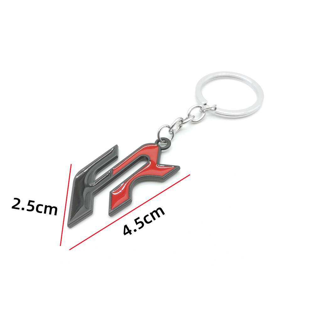 Metal SEAT FR Car Keychain Keyring Keyfob Netby