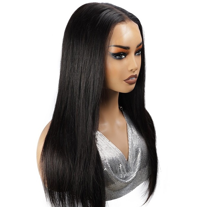 True 13x6 HD Lace Front Wig for Women Remy Human Hair Natural Black Straight WIGLTD