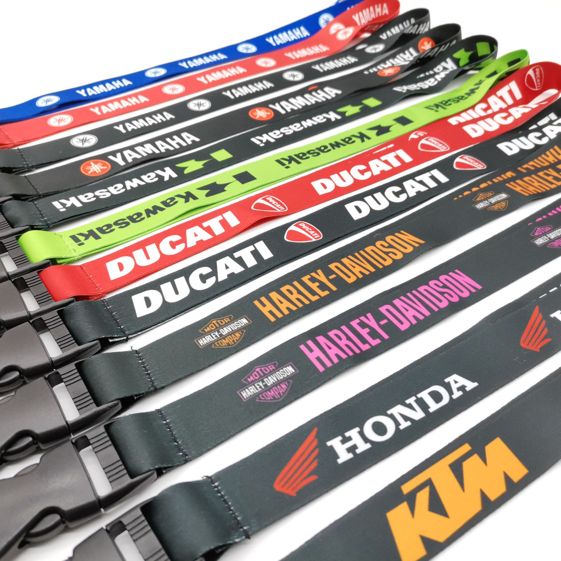 54*2.5cm Motorbike Logo Emblem Badge Lanyard Netby