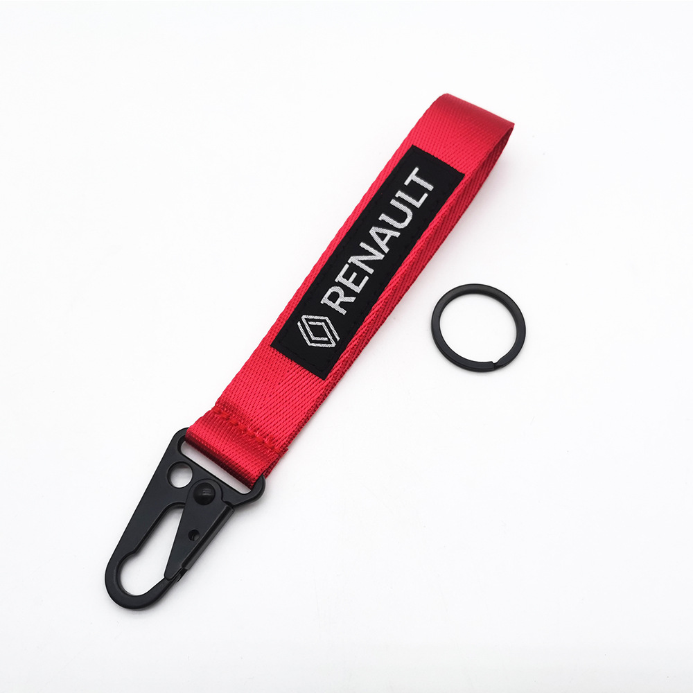 Red Color Eagle Buckle Car Logo Keyring Keychain Keyfob Wrist Strap Netby
