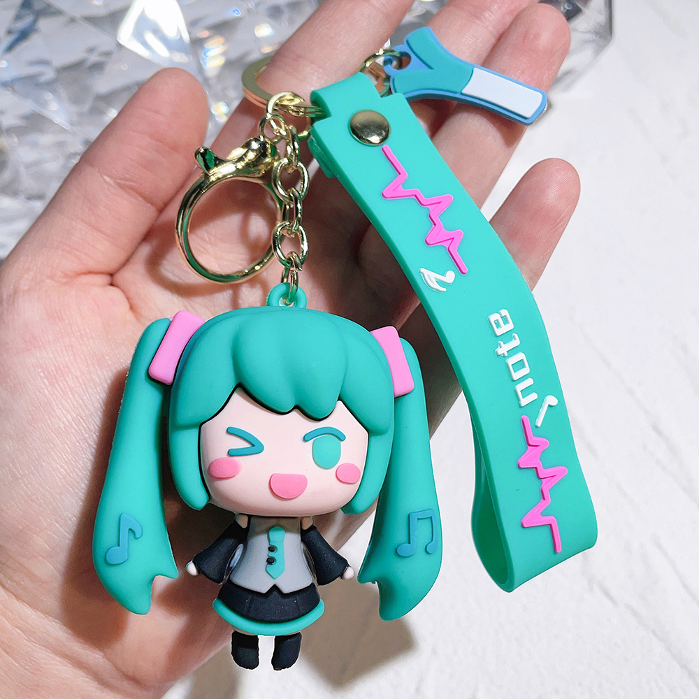 Video Game Hatsune Miku Keychain Keyring Netby