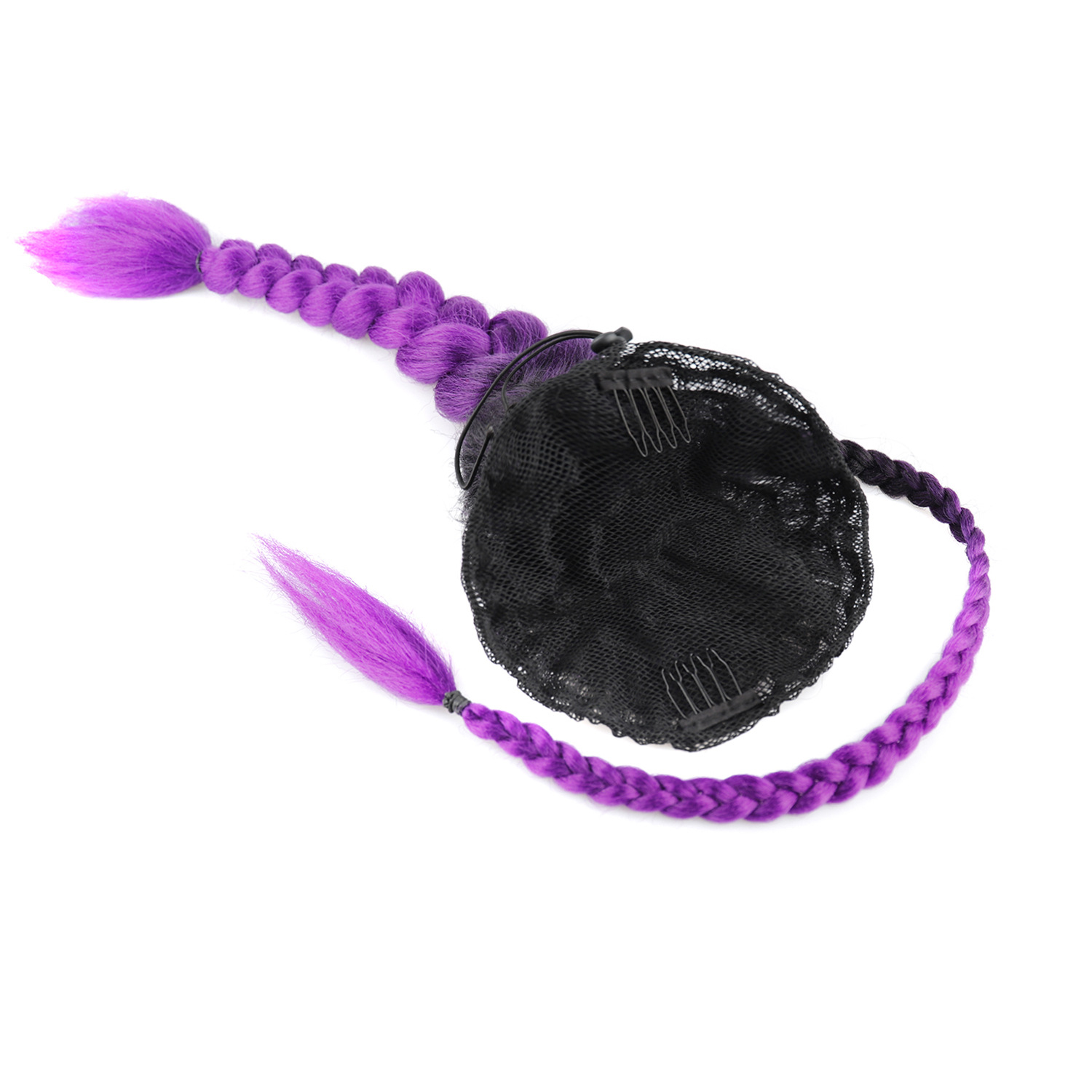 Synthetic Fiber African Dreadlock Box Braid Ponytail Netby