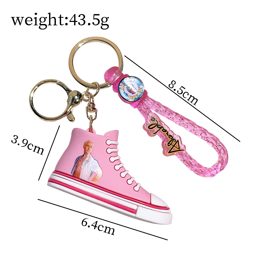 Animation Barbie Keychain Keyring Netby