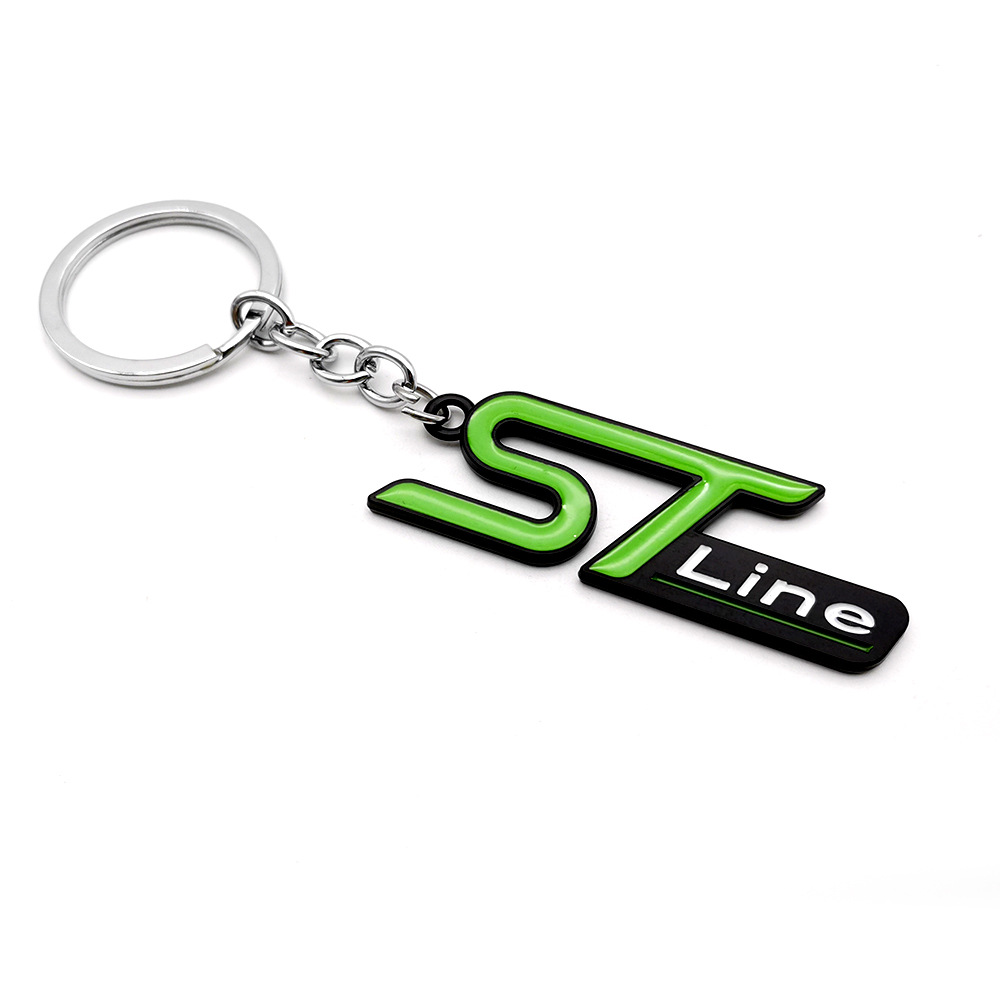 ST Line Metal Car Keyring Keychain Keyfob Ford Mondeo Netby