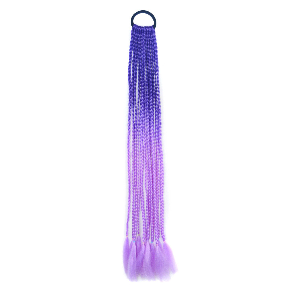 60cm Synthetic Braided Ponytail High Temperature Fiber WIGLTD
