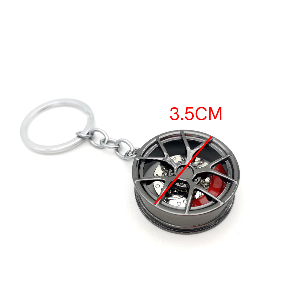 BBS Creative Metal Car Wheel Keychain Keyring Keyfob with Brake Netby