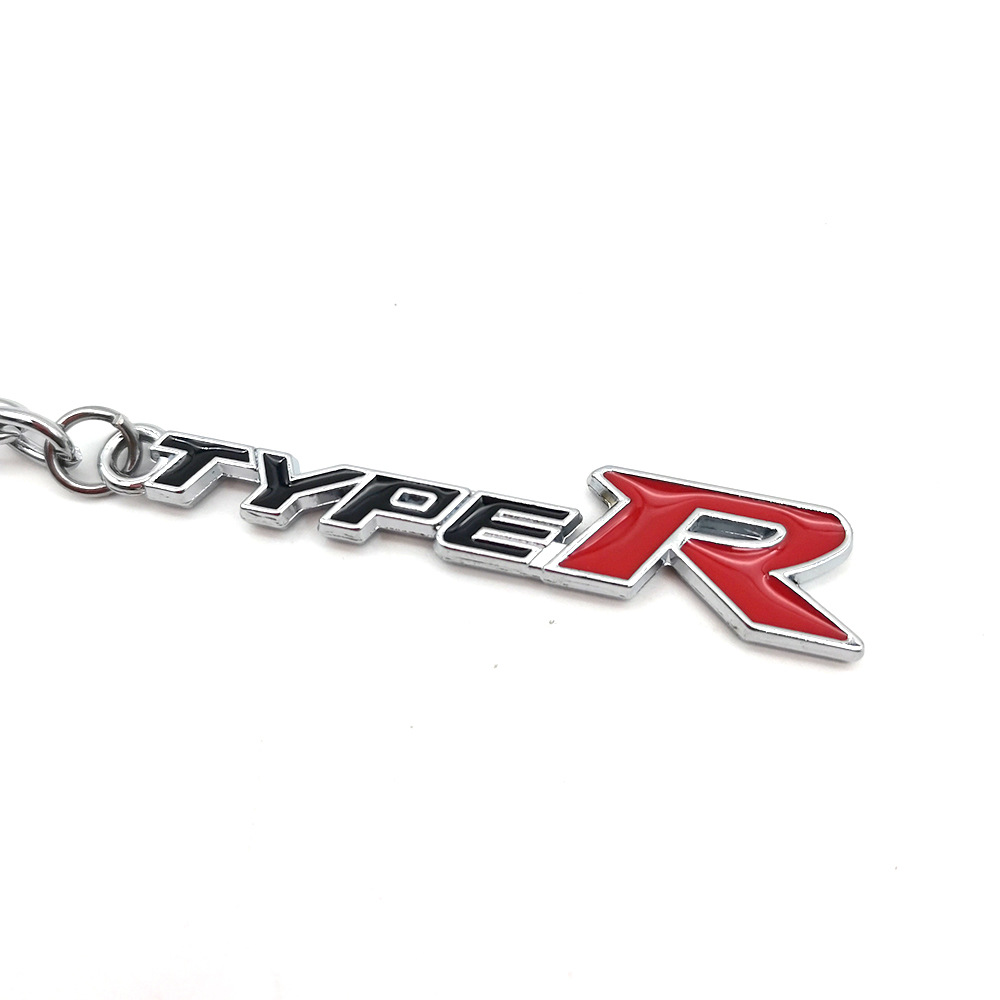 Metal TYPE R Car Keyring Keychain Keyfob for Honda CIVIC Netby