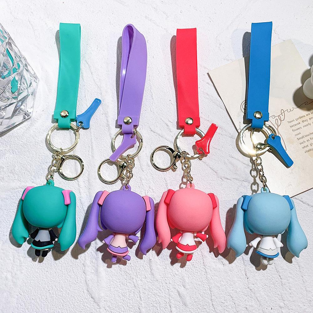 Video Game Hatsune Miku Keychain Keyring Netby