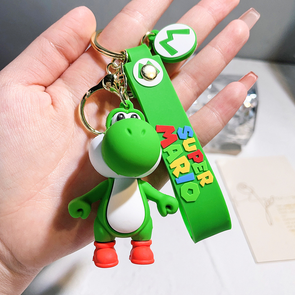 Video Game Super Mario Keychain Keyring Netby