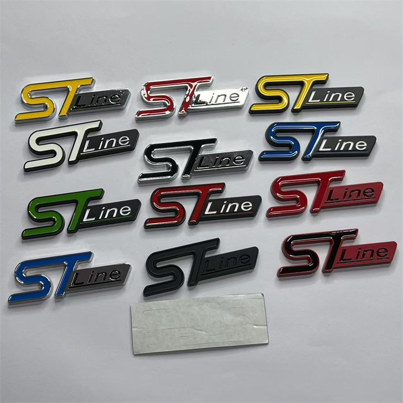 Metal STLine Car Emblem Badge for Ford Netby