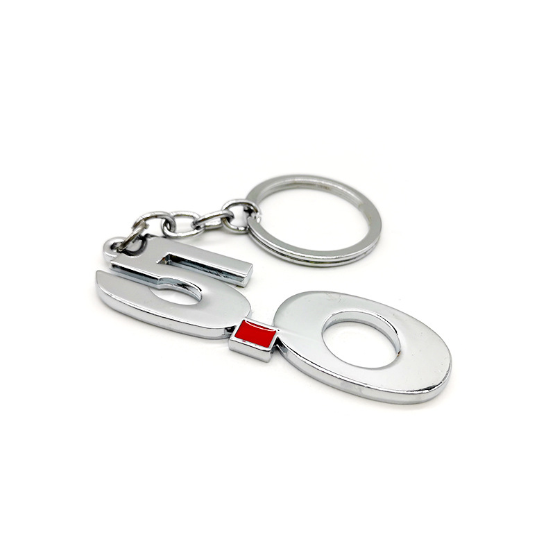 Metal 5.0 Ford Mustang Car Keychain Keyring Keyfob Netby