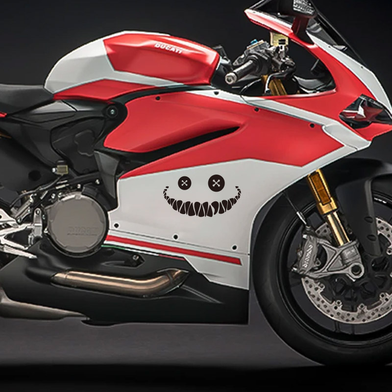 Cool Ghost Face Eye Car Sticker Netby