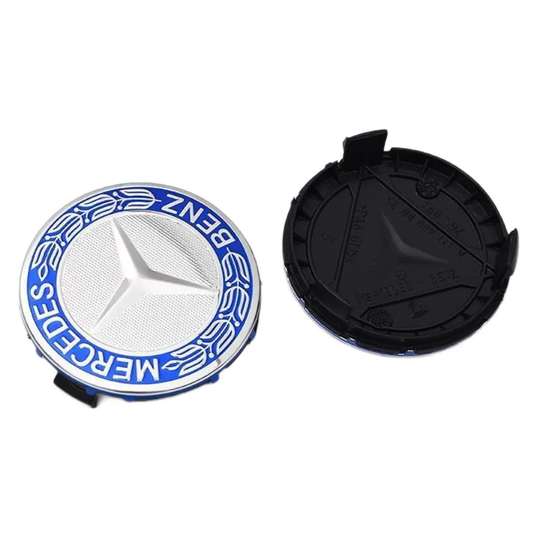 75mm ABS Car Wheel Hub Center Cover Emblem Badge for Mercedes Benz C180 C200 E260 E300 S350 ML350 Netby