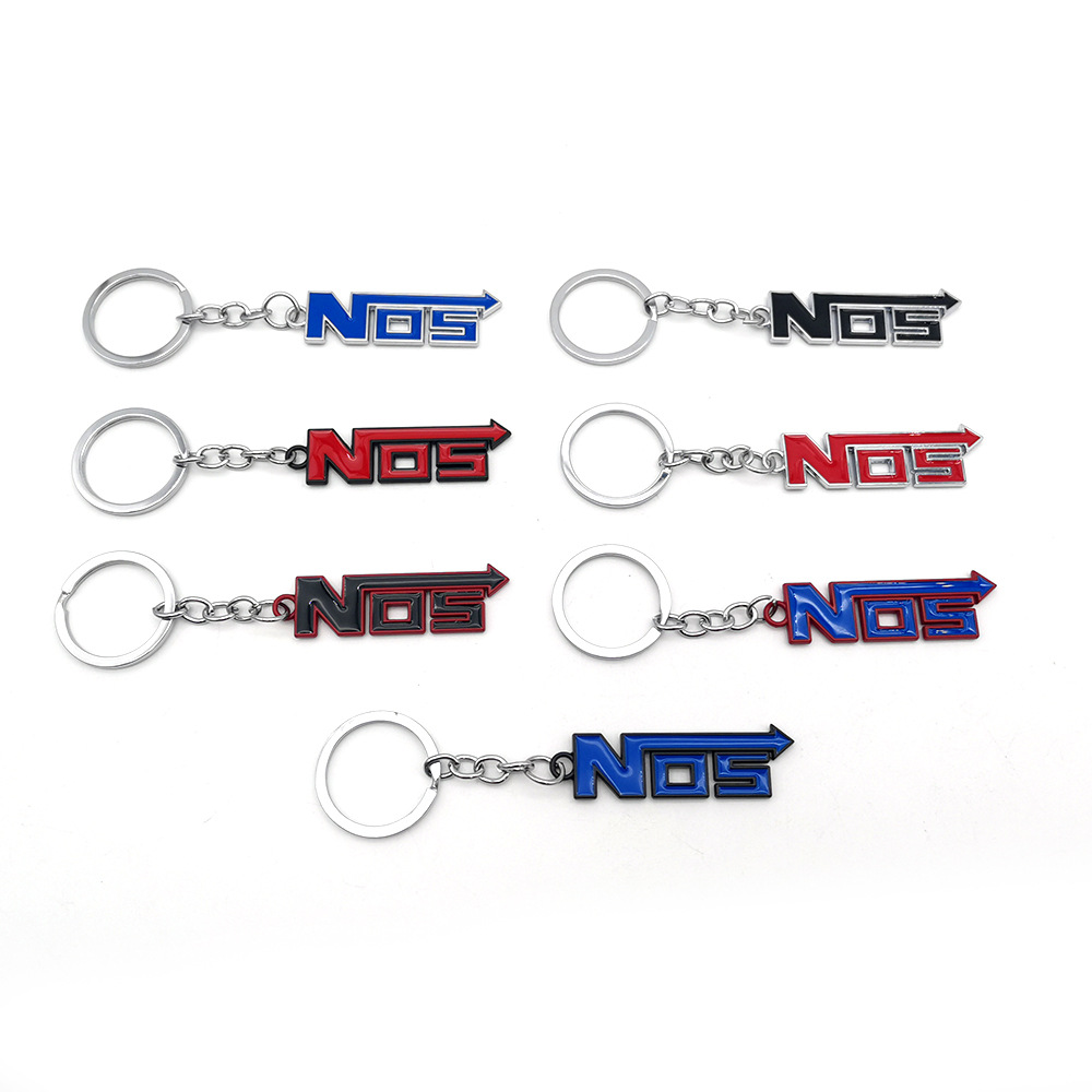 Creative Metal Car Keychain Keyring Keyfob for NOS Netby