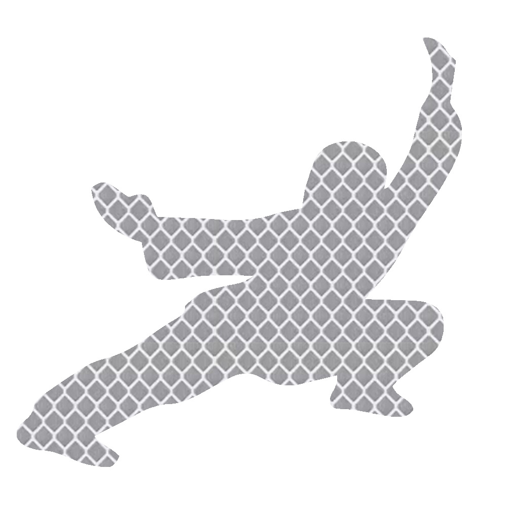 KungFu Reflective Car Sticker Netby