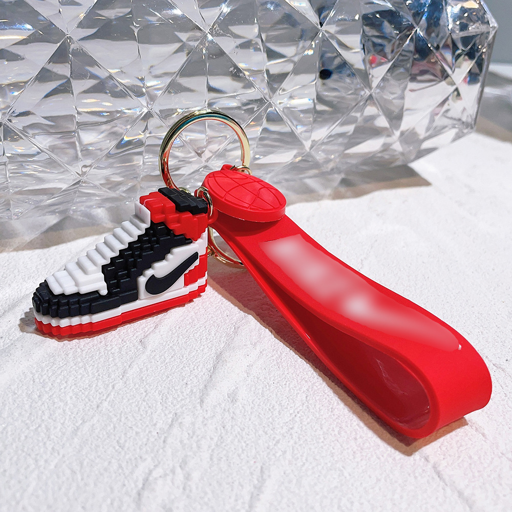 PVC Sports Game Nike AJ Shoe Keychain Keyring Netby