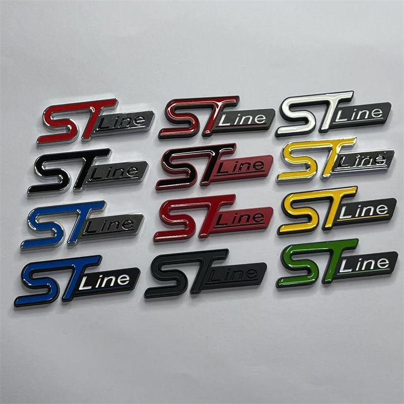 Metal STLine Car Emblem Badge for Ford Netby