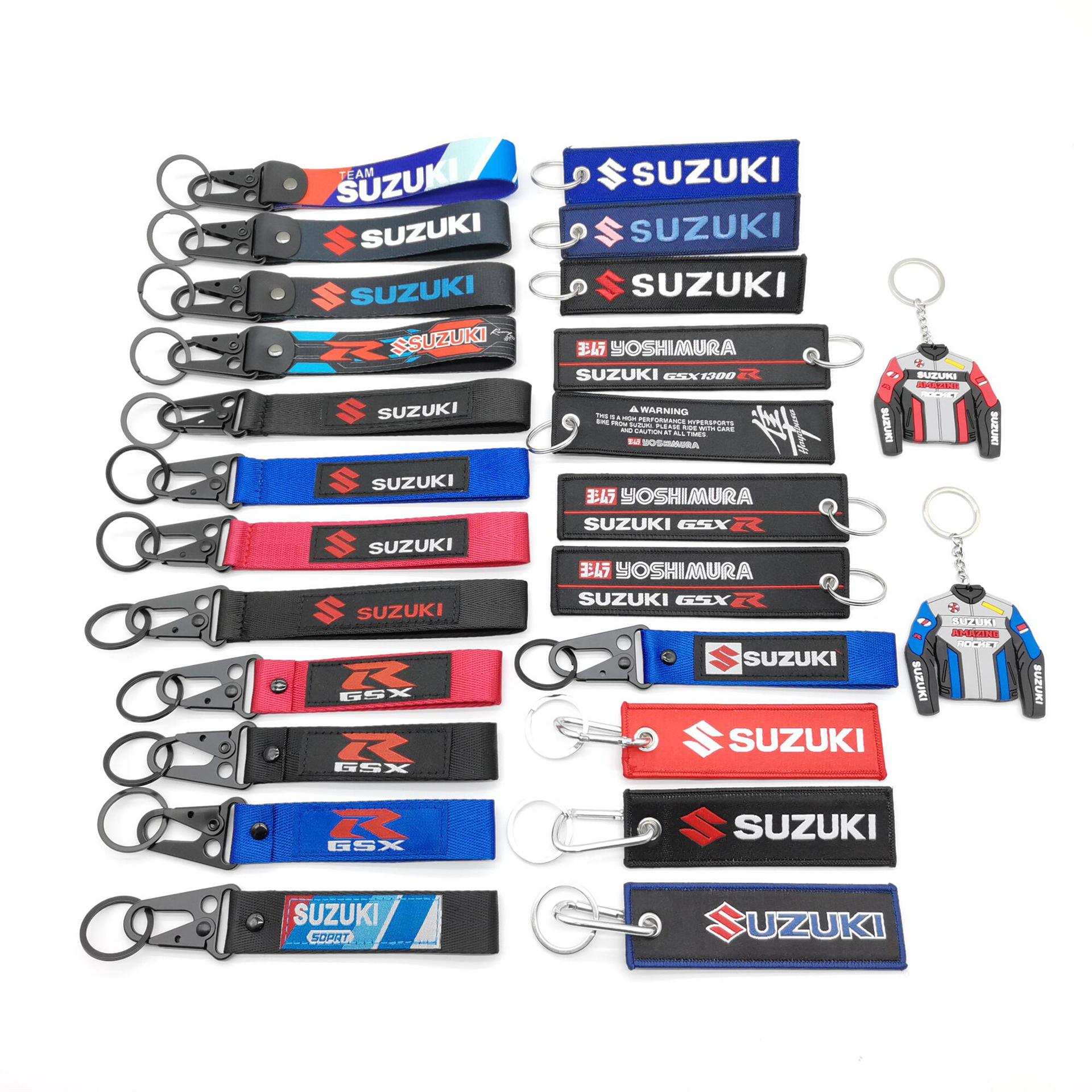 Suzuki Motorbike Motorcycle Car Keychain Keyring Keyfob Netby
