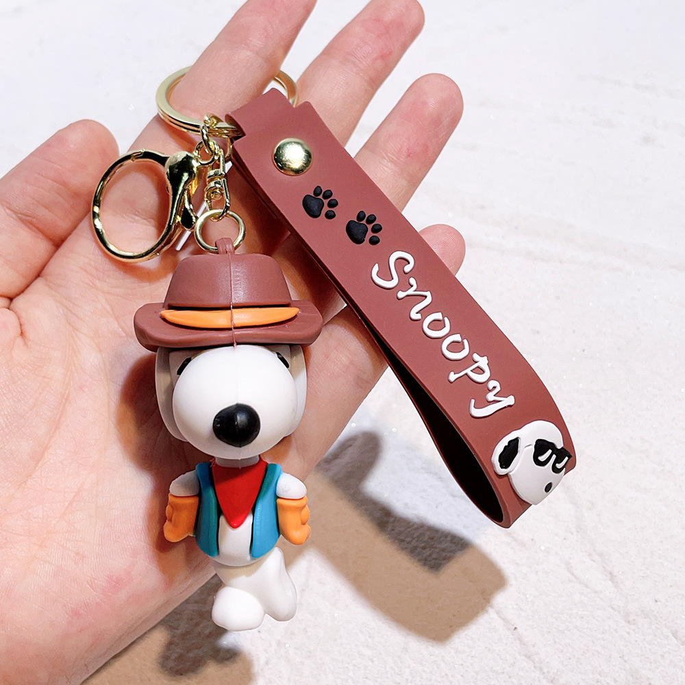 Animation Snoopy Keychain Keyring Netby