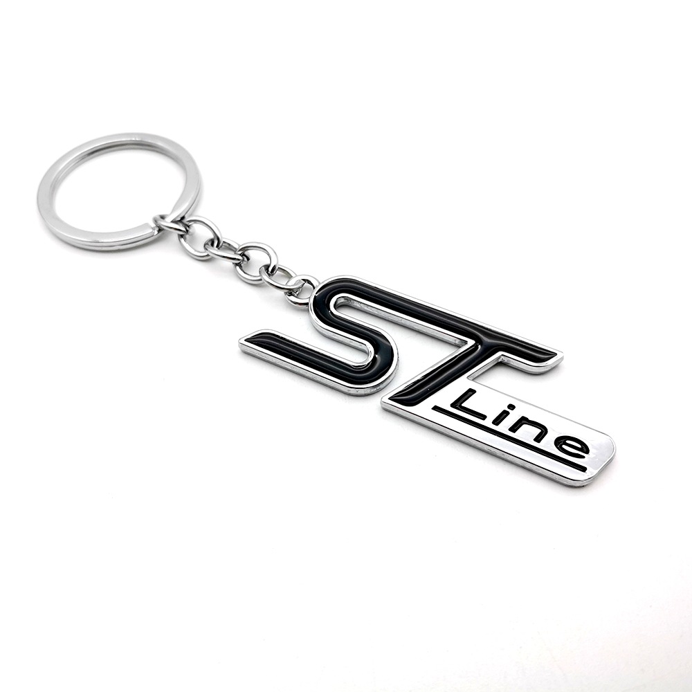 ST Line Metal Car Keyring Keychain Keyfob Ford Mondeo Netby