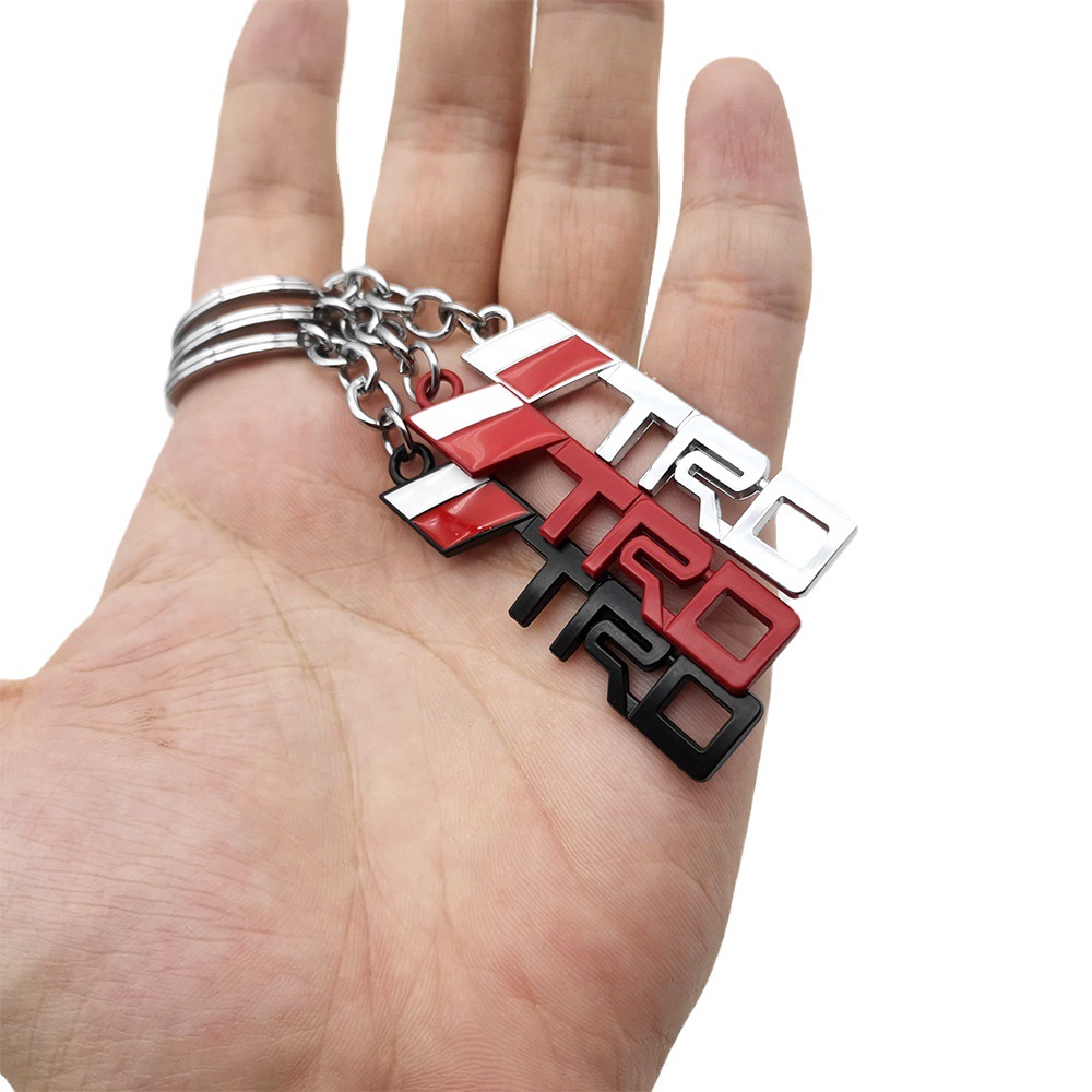 Metal Car Keychain Keyring Keyfob for TOYOTA TRD Netby