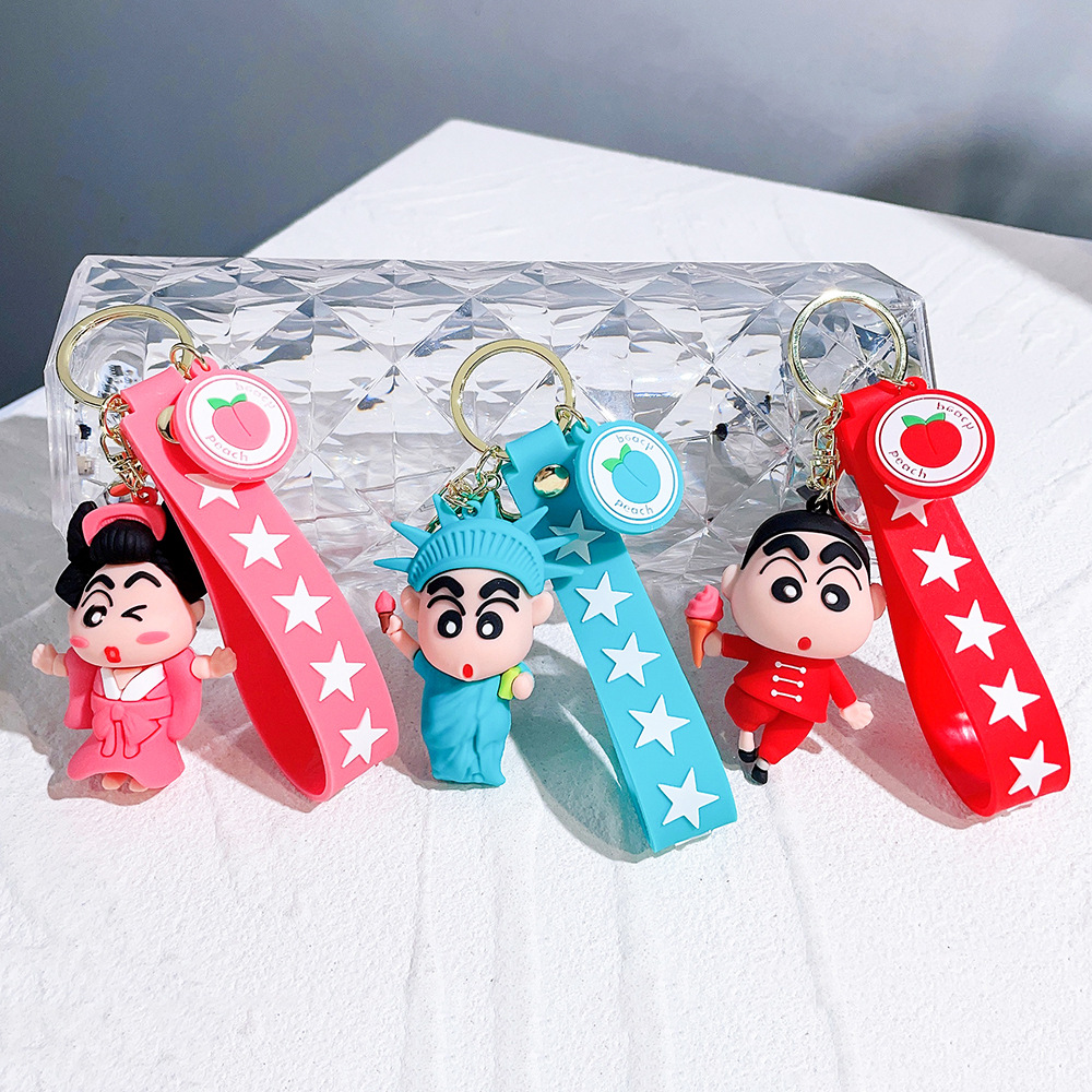 Animation Crayon Shin Chan Keychain Keyring Netby
