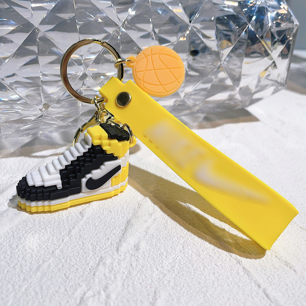 PVC Sports Game Nike AJ Shoe Keychain Keyring Netby